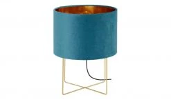 Fischer-Honsel Tischleuchte, 1-flammig, türkis Samt `klein´ | 32|cm Blau, Grün 9 Fischer-Honsel Tischleuchte, 1-flammig, türkis Samt `klein´ | 32|cm Blau, Grün -Innenleuchten Verkaufsladen 11686921 1 202112281240