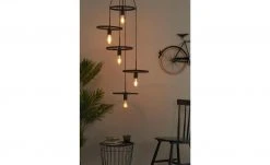 Pendelleuchte, 5-flammig, ´Radspeiche`