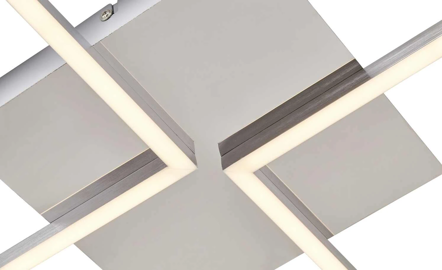 Paul Sommerkamp Leuchten LED-Deckenleuchte, 2-flammig, Alu / chrom 2 Paul Sommerkamp Leuchten LED-Deckenleuchte, 2-flammig, Alu / chrom – Bild 2