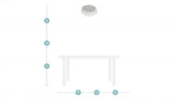 HOME STORY LED-Deckenleuchte, Acrylbehang -Innenleuchten Verkaufsladen 11687004 4 202207271302