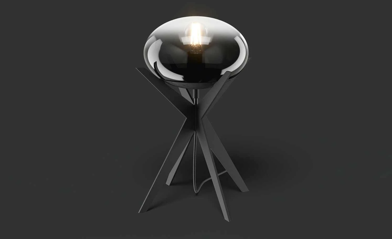 Tischleuchte 1-flammig Curves Lights 2 Tischleuchte 1-flammig Curves Lights – Bild 2