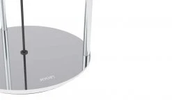 Tischleuchte 1-flammig Textil Round Lights Chrome -Innenleuchten Verkaufsladen 11687064 2 202208171240