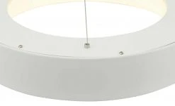 Wofi LED-Pendelleuchte, weiß mit indirekter Beleuchtung -Innenleuchten Verkaufsladen 11687106 11 202202242232