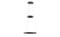 B-Leuchten LED-Pendelleuchte, schwarz `Ringe´ 20 B-Leuchten LED-Pendelleuchte, schwarz `Ringe´ -Innenleuchten Verkaufsladen 11687116 10 202202071235