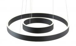 B-Leuchten LED-Pendelleuchte, schwarz `Ringe´ 16 B-Leuchten LED-Pendelleuchte, schwarz `Ringe´ -Innenleuchten Verkaufsladen 11687116 5 202202071235