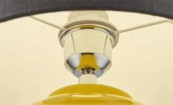 B-Leuchten Tischleuchte, 1-flammig, Keramik gelb | Grau -Innenleuchten Verkaufsladen 11687118 8 202111302236