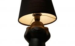 Trio Keramik-Tischleuchte, 1-flammig, schwarz -Innenleuchten Verkaufsladen 11687127 6 202201122234