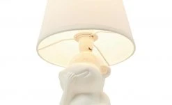 Trio Keramik-Tischleuchte, 1-flammig, weiß -Innenleuchten Verkaufsladen 11687130 1 202201122234