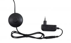 Trio LED-Stehleuchte, 1-flammig, Stoff schwarz/gold -Innenleuchten Verkaufsladen 11687132 7 202201142234