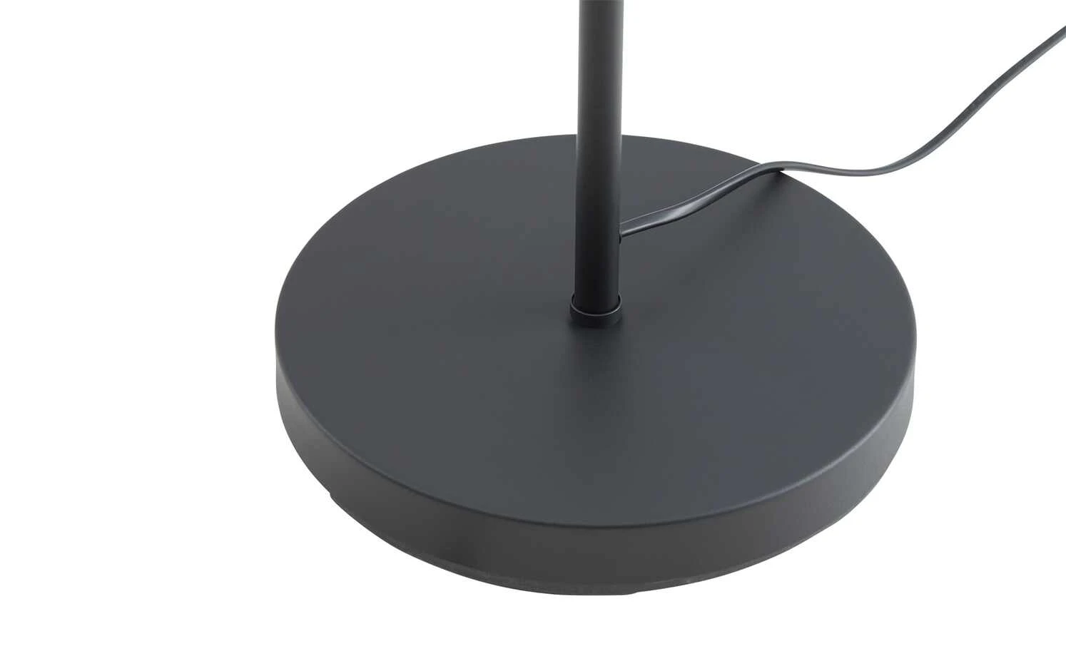 Stehleuchte, 1-flammig, schwarz, Draht/ Rattan 4 Stehleuchte, 1-flammig, schwarz, Draht/ Rattan – Bild 4