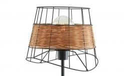 Stehleuchte, 1-flammig, schwarz, Draht/ Rattan 10 Stehleuchte, 1-flammig, schwarz, Draht/ Rattan -Innenleuchten Verkaufsladen 11687186 4 202201141239