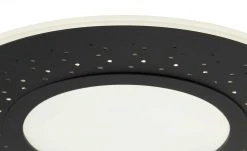 Trio LED-Deckenleuchte , schwarz mit Fernbedienung -Innenleuchten Verkaufsladen 11687191 9 202201251234