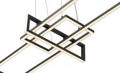 Trio LED-Pendelleuchte, schwarz, ´geometrisch` 15 Trio LED-Pendelleuchte, schwarz, ´geometrisch` -Innenleuchten Verkaufsladen 11687193 2 202201251234