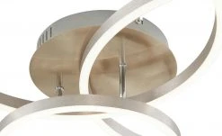 Trio LED Deckenleuchte, Nickel 3 Ringe -Innenleuchten Verkaufsladen 11687195 1 202202071235