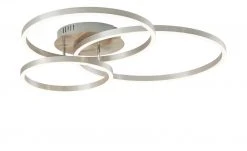 Trio LED Deckenleuchte, Nickel 3 Ringe -Innenleuchten Verkaufsladen 11687195 3 202202071235