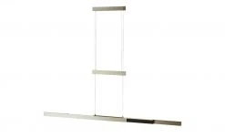 Trio LED-Pendelleuchte, alu mit Up & Down Light | silberfarben -Innenleuchten Verkaufsladen 11687196 3 202202232233