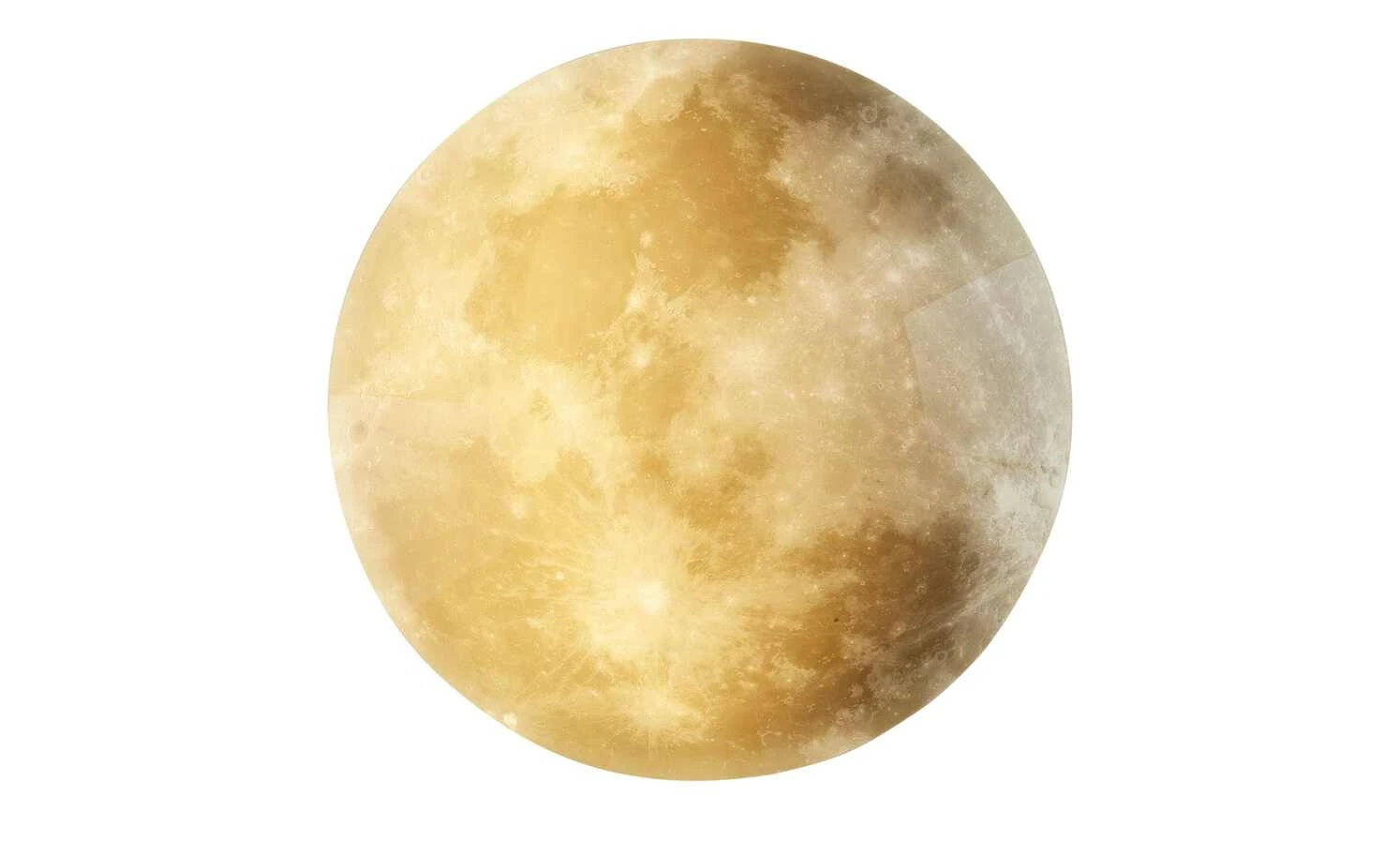 Trio LED-Deckenleuchte in Mondoptik `klein´ | 22|W 8 Trio LED-Deckenleuchte in Mondoptik `klein´ | 22|W – Bild 8