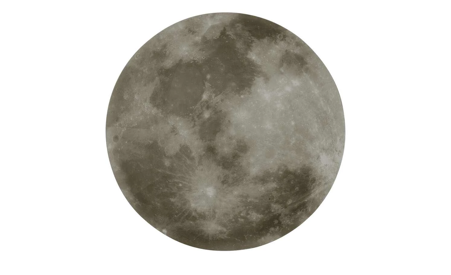 Trio LED-Deckenleuchte in Mondoptik `klein´ | 22|W 10 Trio LED-Deckenleuchte in Mondoptik `klein´ | 22|W – Bild 10