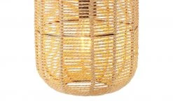 Trio Pendelleuchte, 1-flammig, Sisal braun | 25|cm -Innenleuchten Verkaufsladen 11687211 3 202202231234