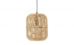Trio Pendelleuchte, 1-flammig, Sisal braun | 25|cm