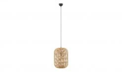 Trio Pendelleuchte, 1-flammig, Sisal braun `groß ´ | 35|cm -Innenleuchten Verkaufsladen 11687212 6 202205061253