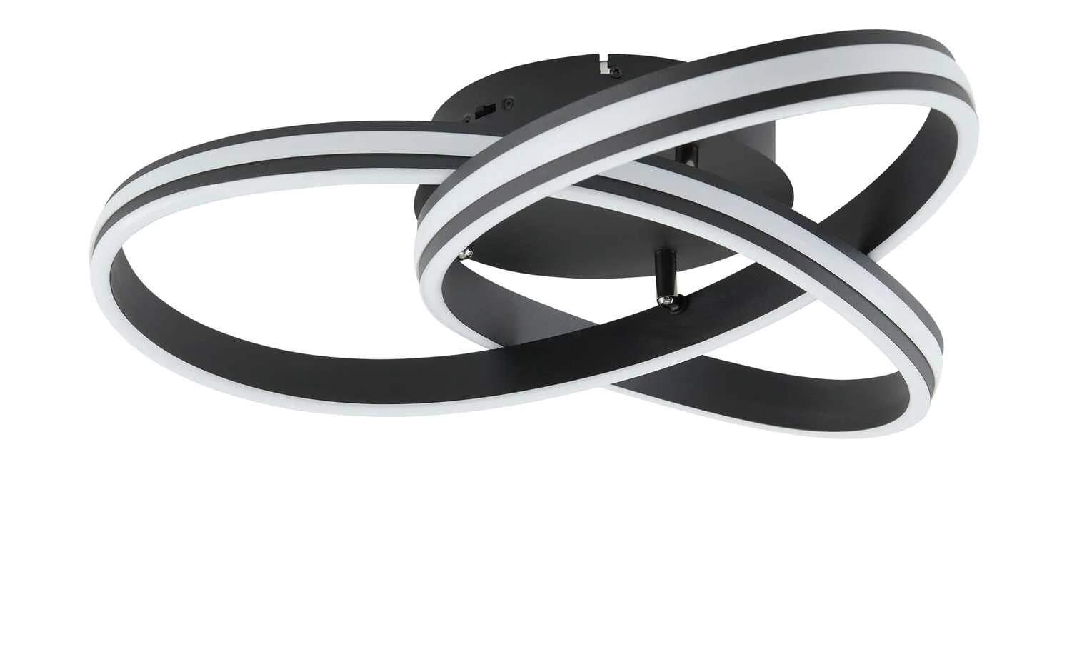 Trio LED-Deckenleuchte, schwarz, ´gedreht´ 3 Trio LED-Deckenleuchte, schwarz, ´gedreht´ – Bild 3