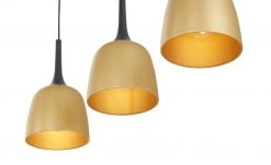 Trio Pendelleuchte, 3-flammig, Messing-matt -Innenleuchten Verkaufsladen 11687218 1 202202071235