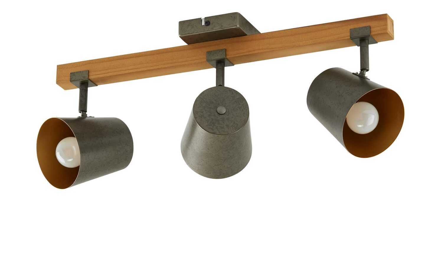 Trio Deckenstrahler, 3-flammig, Nickel-antik 4 Trio Deckenstrahler, 3-flammig, Nickel-antik – Bild 4