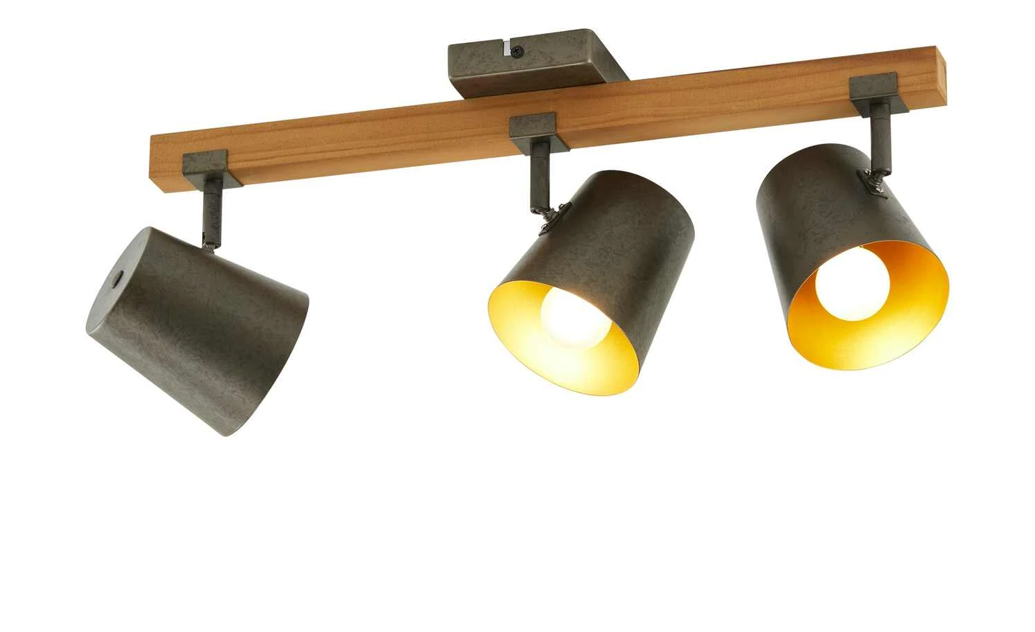 Trio Deckenstrahler, 3-flammig, Nickel-antik 6 Trio Deckenstrahler, 3-flammig, Nickel-antik – Bild 6