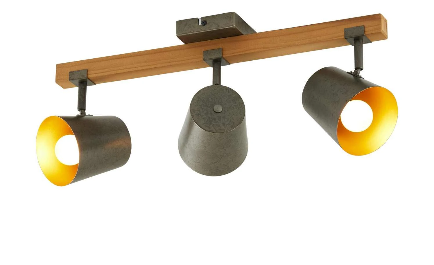 Trio Deckenstrahler, 3-flammig, Nickel-antik 2 Trio Deckenstrahler, 3-flammig, Nickel-antik – Bild 2