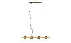 Trio Pendelleuchte, 4-flammig, Nickel antik mit Pinienholz -Innenleuchten Verkaufsladen 11687225 9 202202071235