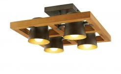 Trio Deckenstrahler, 4-flammig, Nickel-antik -Innenleuchten Verkaufsladen 11687226 5 202202071235