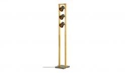 Trio Stehleuchte, 4-flammig, Nickel antik/Pinienholz -Innenleuchten Verkaufsladen 11687227 1 202202041236