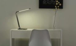 Fischer-Honsel LED-Tischleuchte, anthrazit-grau mit Dimmer -Innenleuchten Verkaufsladen 11687308 1 202202241234