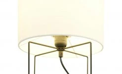 Fischer-Honsel Tischleuchte, 1-flammig, Schirm Leinen weiß, sandschwarz 9 Fischer-Honsel Tischleuchte, 1-flammig, Schirm Leinen weiß, sandschwarz -Innenleuchten Verkaufsladen 11687342 4 202202232233