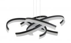 Fischer-Honsel LED-Pendelleuchte, Leuchtelemente verdreht sandschwarz -Innenleuchten Verkaufsladen 11687347 3 202201251234