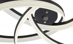 Fischer-Honsel LED-Pendelleuchte, Leuchtelemente verdreht sandschwarz -Innenleuchten Verkaufsladen 11687347 4 202201251234