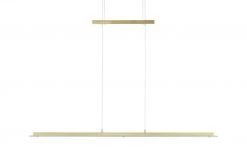 Fischer-Honsel LED-Pendelleuchte, messing matt mit Dimmer -Innenleuchten Verkaufsladen 11687375 7 202202071235