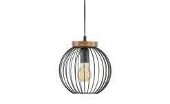 Pendelleuchte, 1-flammig, Draht schwarz