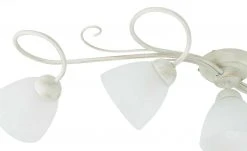 Deckenleuchte,, 5-flammig, elfenbein/goldfarben -Innenleuchten Verkaufsladen 11687497 4 202206231234