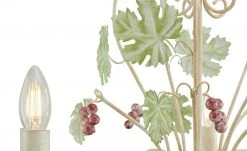 Kronleuchter, 5-flammig, elfenbeinfarben -Innenleuchten Verkaufsladen 11687500 2 202205042233