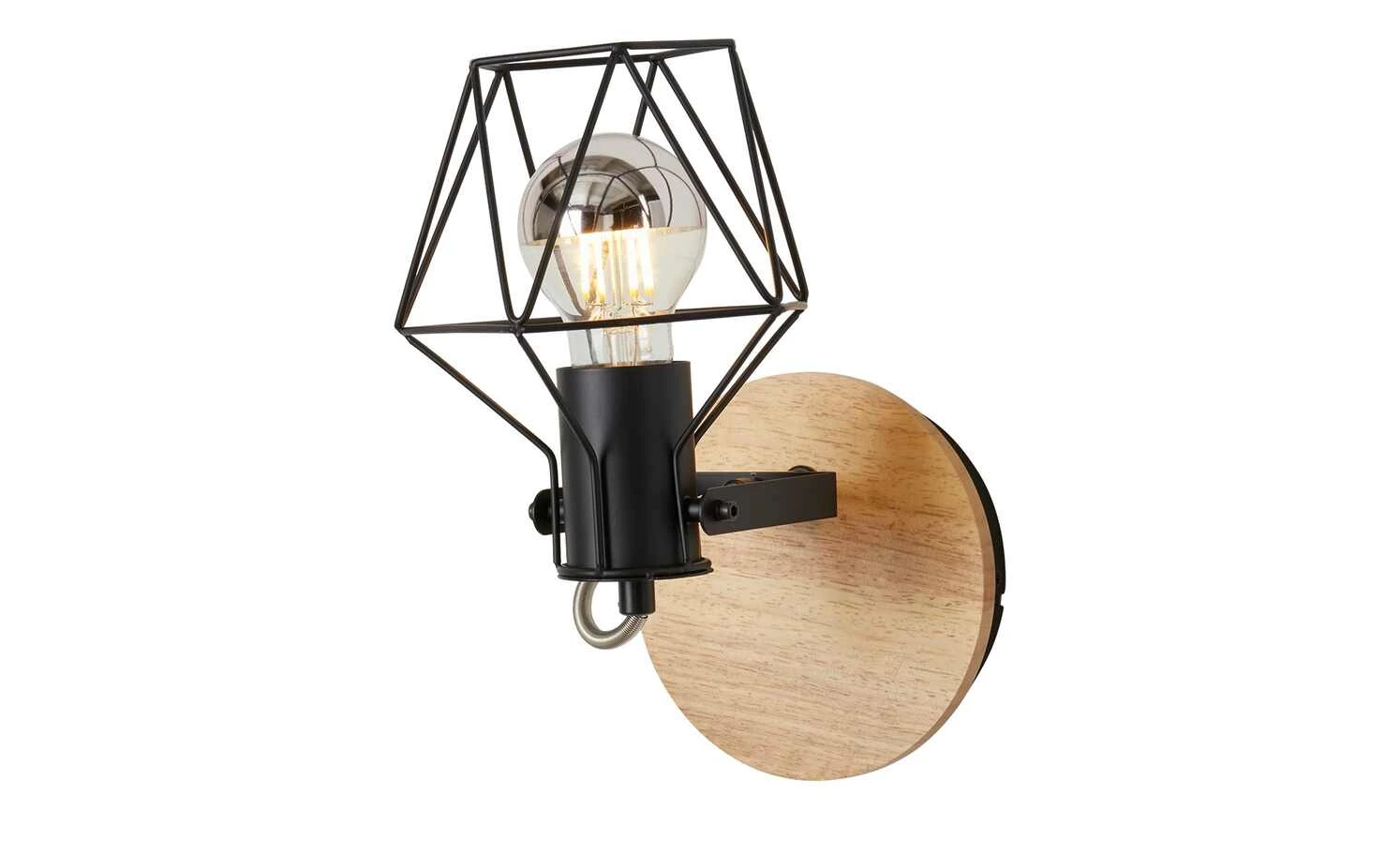 Paul Neuhaus Decken- und Wandstrahler, 1-flammig, Rubber Wood 4 Paul Neuhaus Decken- und Wandstrahler, 1-flammig, Rubber Wood – Bild 4