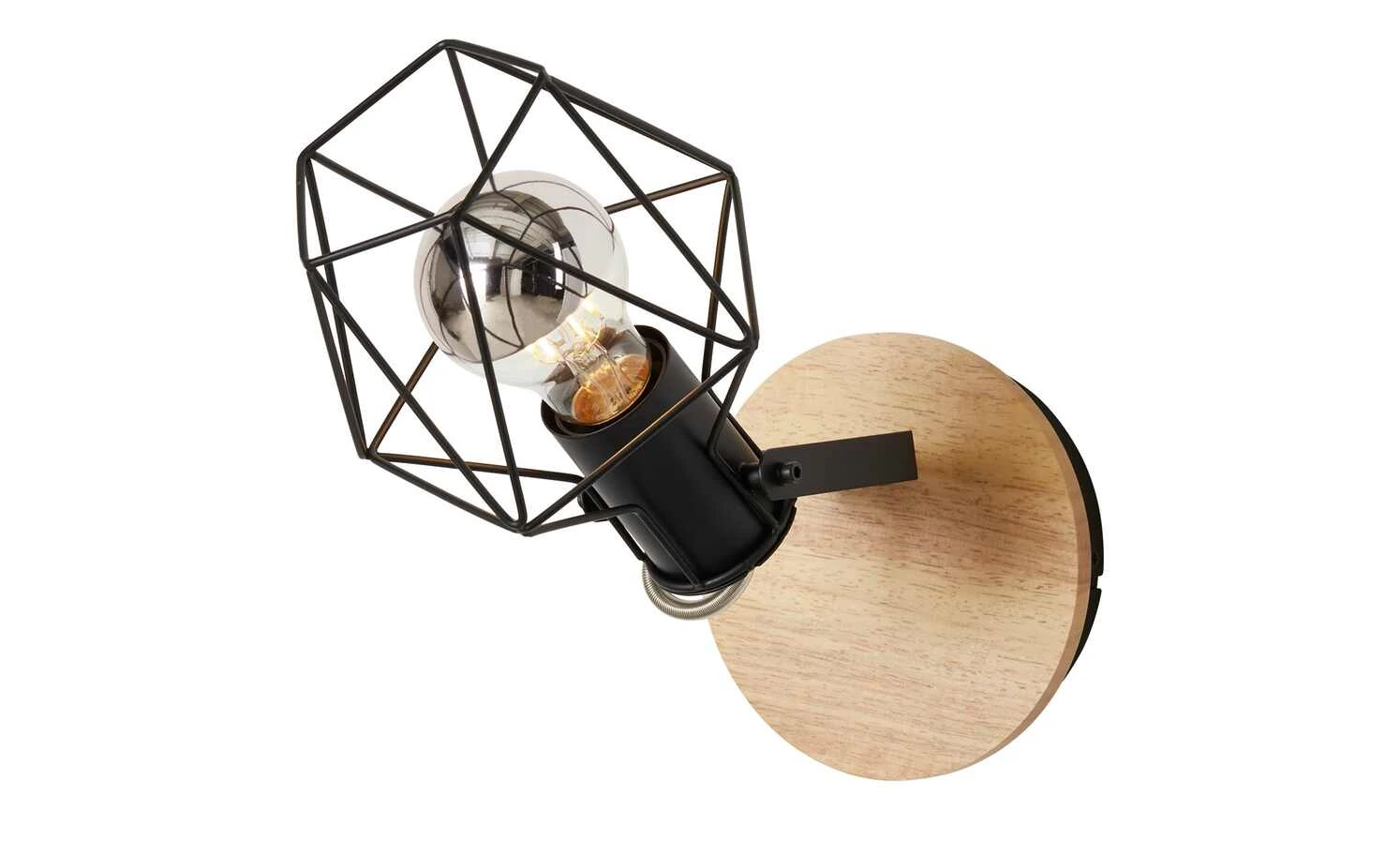 Paul Neuhaus Decken- und Wandstrahler, 1-flammig, Rubber Wood 5 Paul Neuhaus Decken- und Wandstrahler, 1-flammig, Rubber Wood – Bild 5