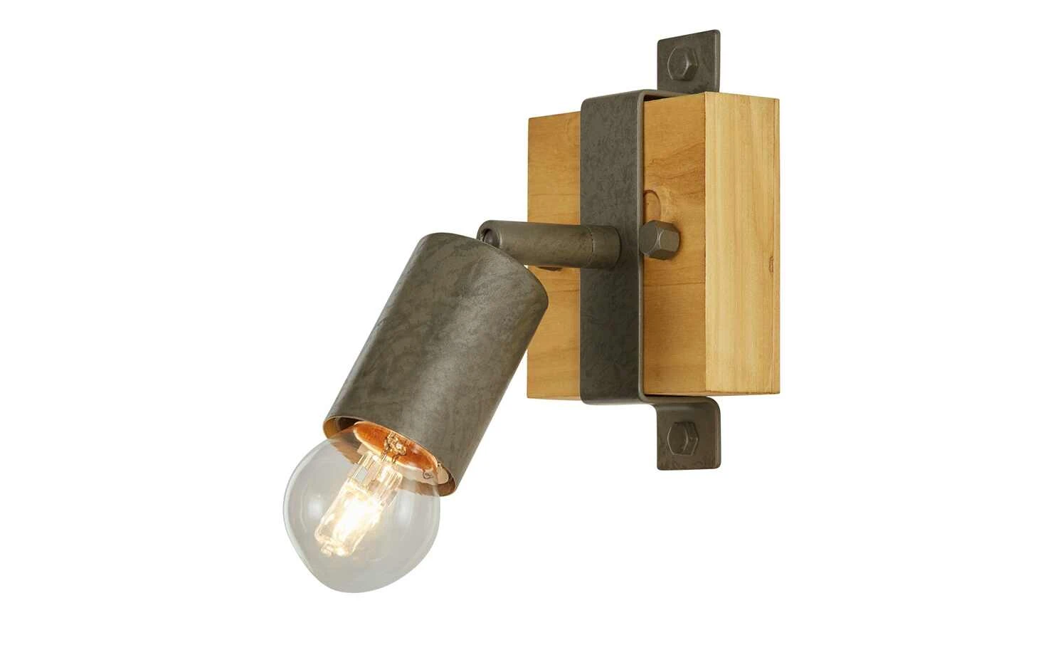 Paul Neuhaus Decken- und Wandstrahler, 1-flammig, Pinie / Metall 5 Paul Neuhaus Decken- und Wandstrahler, 1-flammig, Pinie / Metall – Bild 5