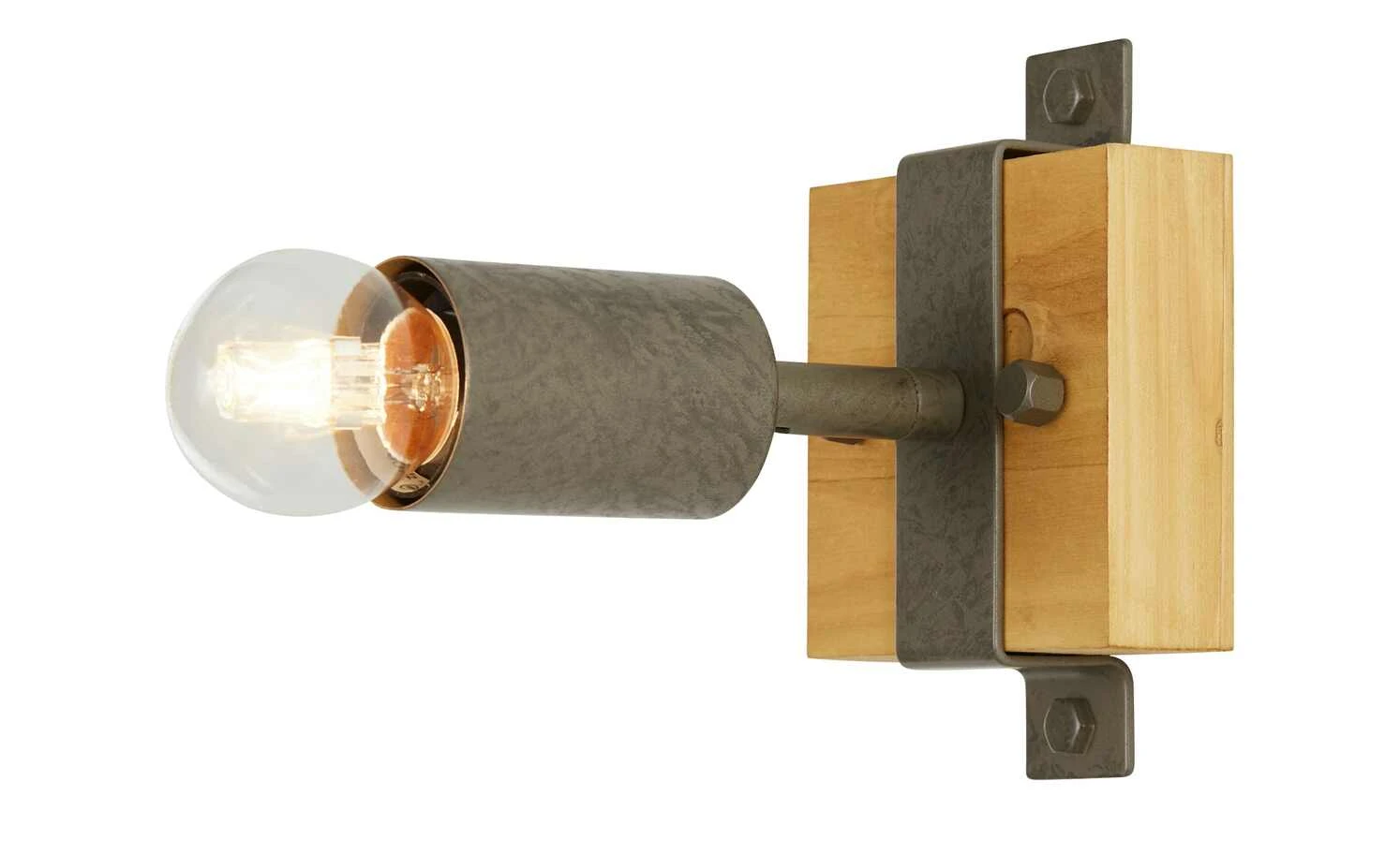 Paul Neuhaus Decken- und Wandstrahler, 1-flammig, Pinie / Metall 6 Paul Neuhaus Decken- und Wandstrahler, 1-flammig, Pinie / Metall – Bild 6