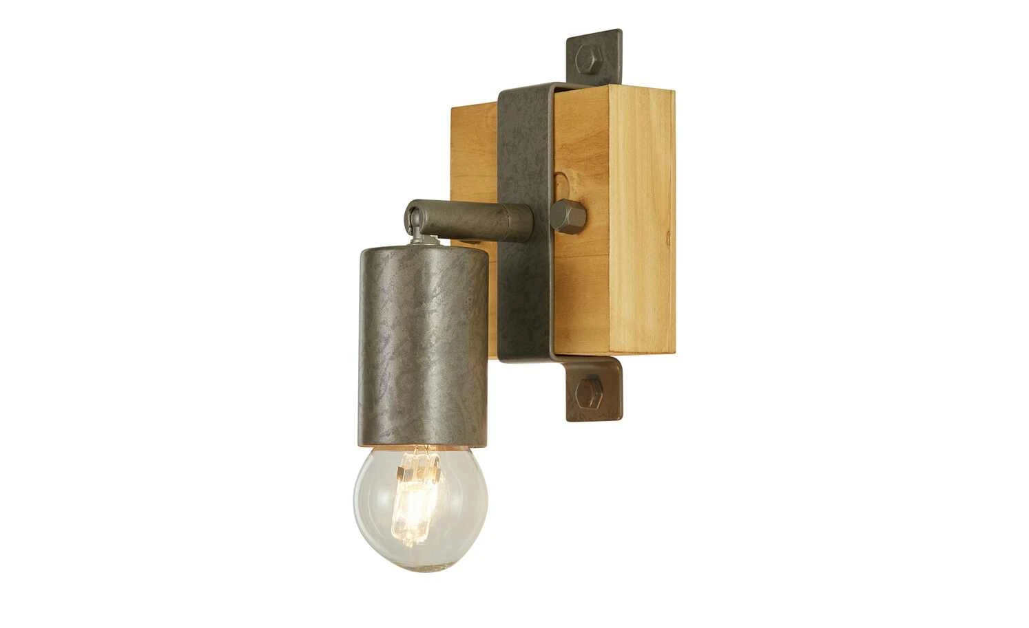 Paul Neuhaus Decken- und Wandstrahler, 1-flammig, Pinie / Metall 7 Paul Neuhaus Decken- und Wandstrahler, 1-flammig, Pinie / Metall – Bild 7