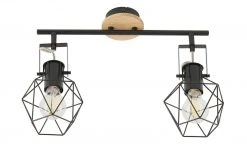 Paul Neuhaus Deckenstrahler, 2-flammig, Rubber Wood/Drahtgestell 13 Paul Neuhaus Deckenstrahler, 2-flammig, Rubber Wood/Drahtgestell -Innenleuchten Verkaufsladen 11687511 7 202202071235