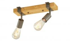 Paul Neuhaus Deckenstrahler, 2-flammig, Kiefernholz/Metall 8 Paul Neuhaus Deckenstrahler, 2-flammig, Kiefernholz/Metall -Innenleuchten Verkaufsladen 11687513 1 202202071235
