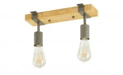 Paul Neuhaus Deckenstrahler, 2-flammig, Kiefernholz/Metall 11 Paul Neuhaus Deckenstrahler, 2-flammig, Kiefernholz/Metall -Innenleuchten Verkaufsladen 11687513 6 202202071235