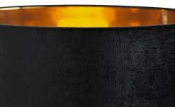 Stehleuchte, 1-flammig, Samtschirm schwarz/gold -Innenleuchten Verkaufsladen 11687517 4 202207071237